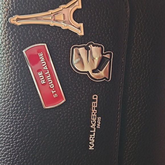 Karl Lagerfeld black bag - Picture 2 of 14